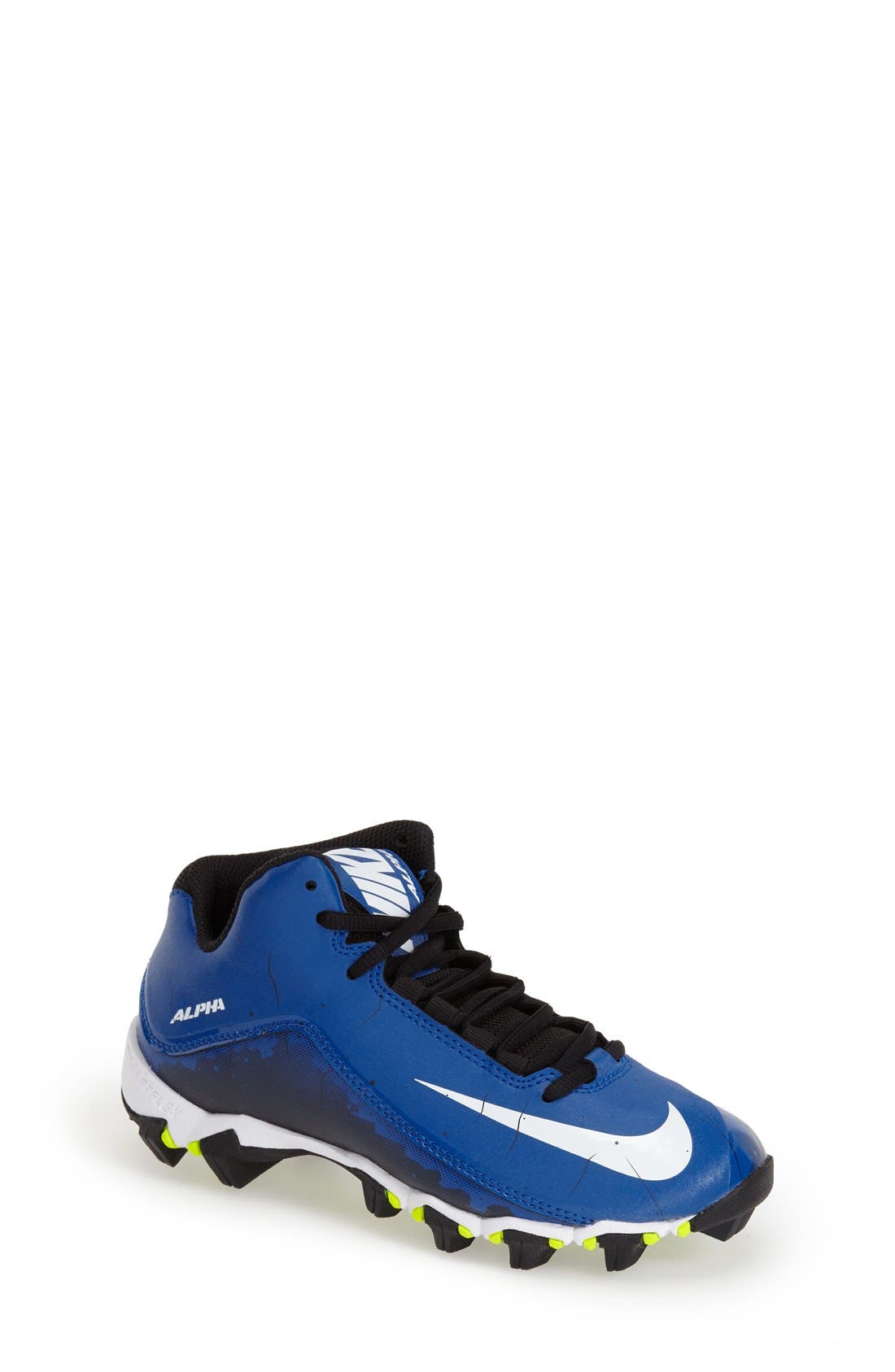 Nike 'Alpha Shark 2 3/4' Football Cleat, Main, color, 