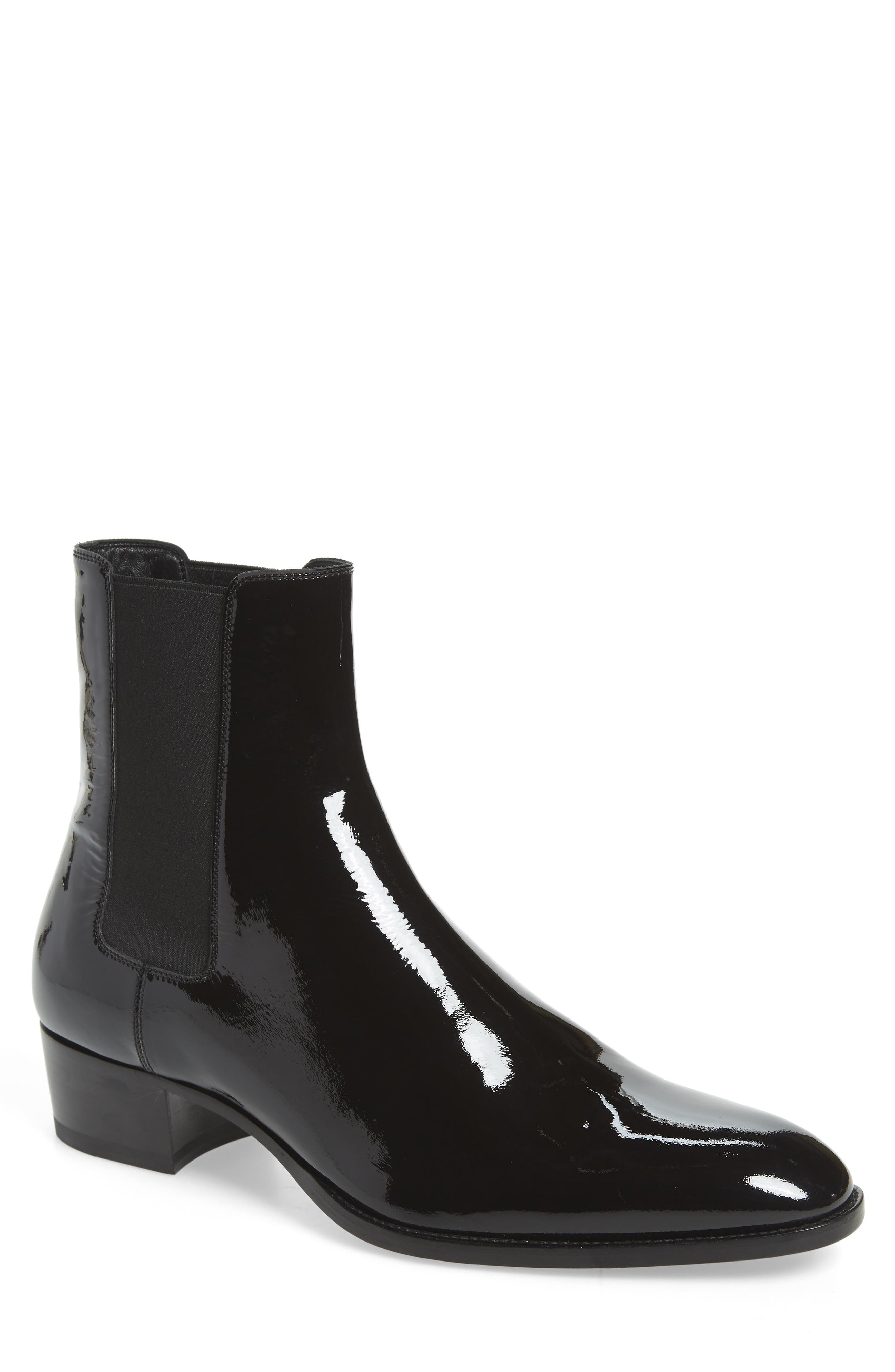 Chelsea Boot, Main, color, BLACK PATENT