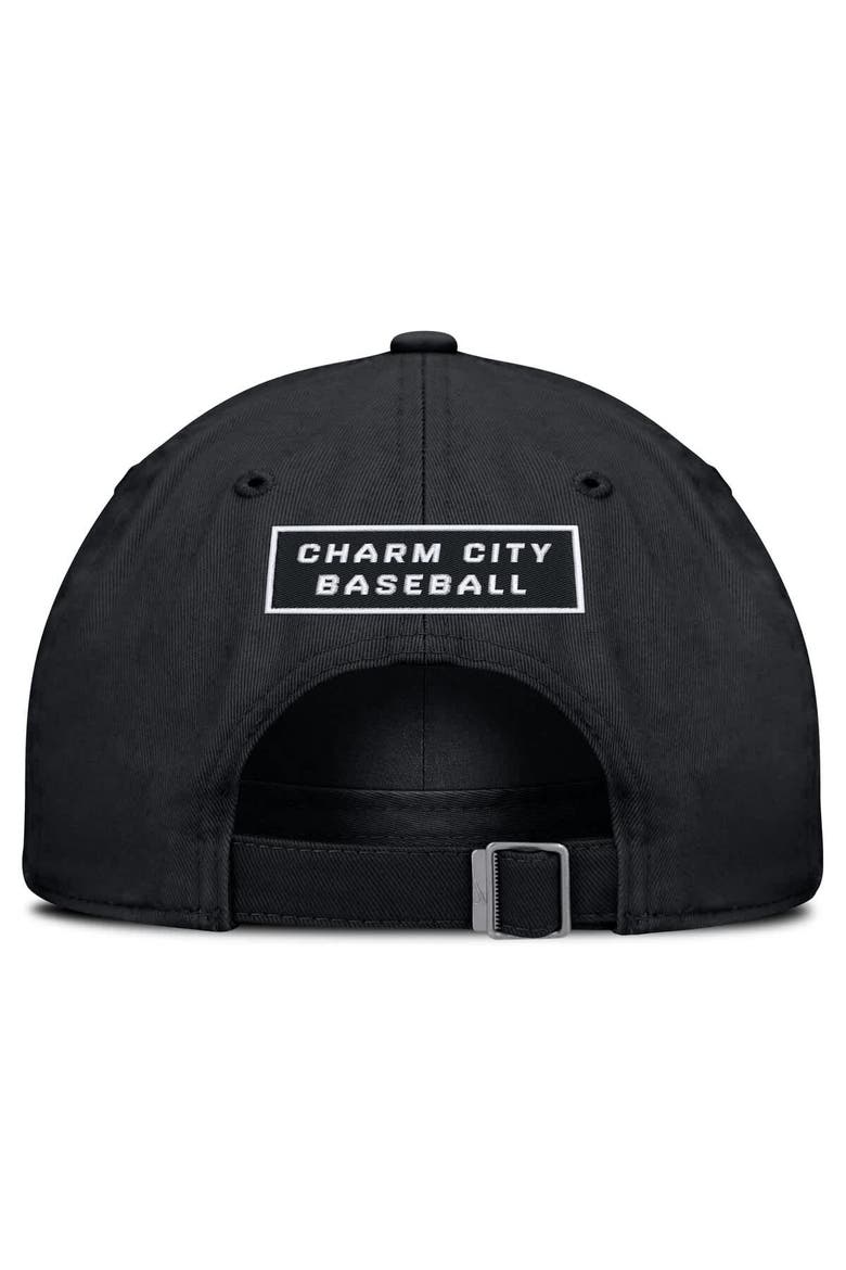 Men's Nike  Black Baltimore Orioles Primetime Club Adjustable Hat, Alternate, color, Black