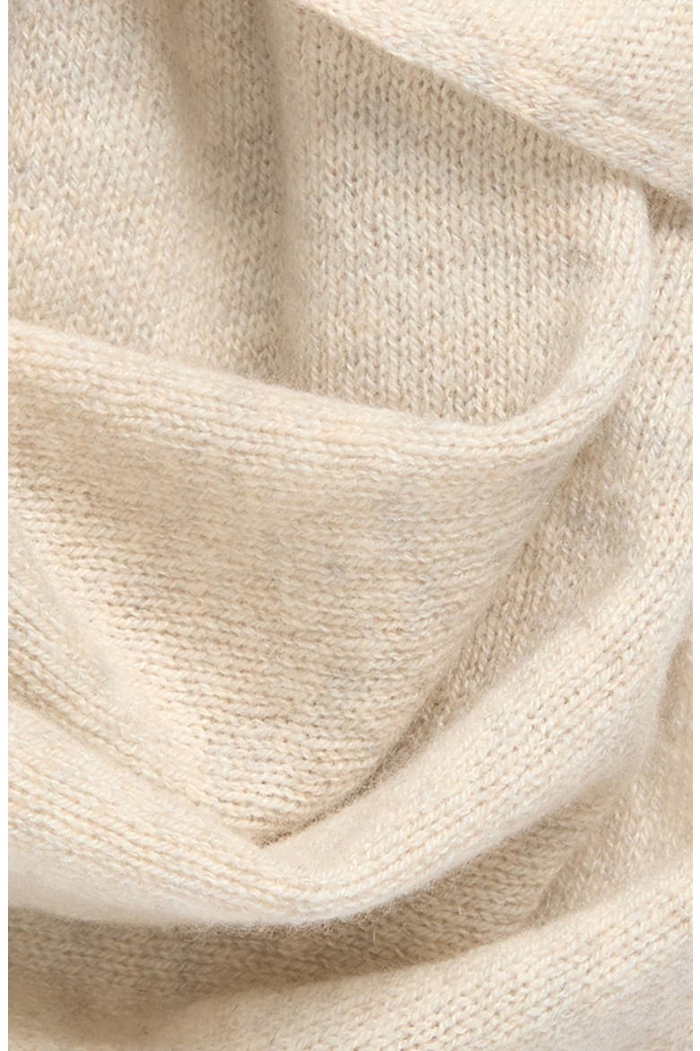 Reel Cashmere Triangle Scarf, Alternate, color, LUNAN SAND