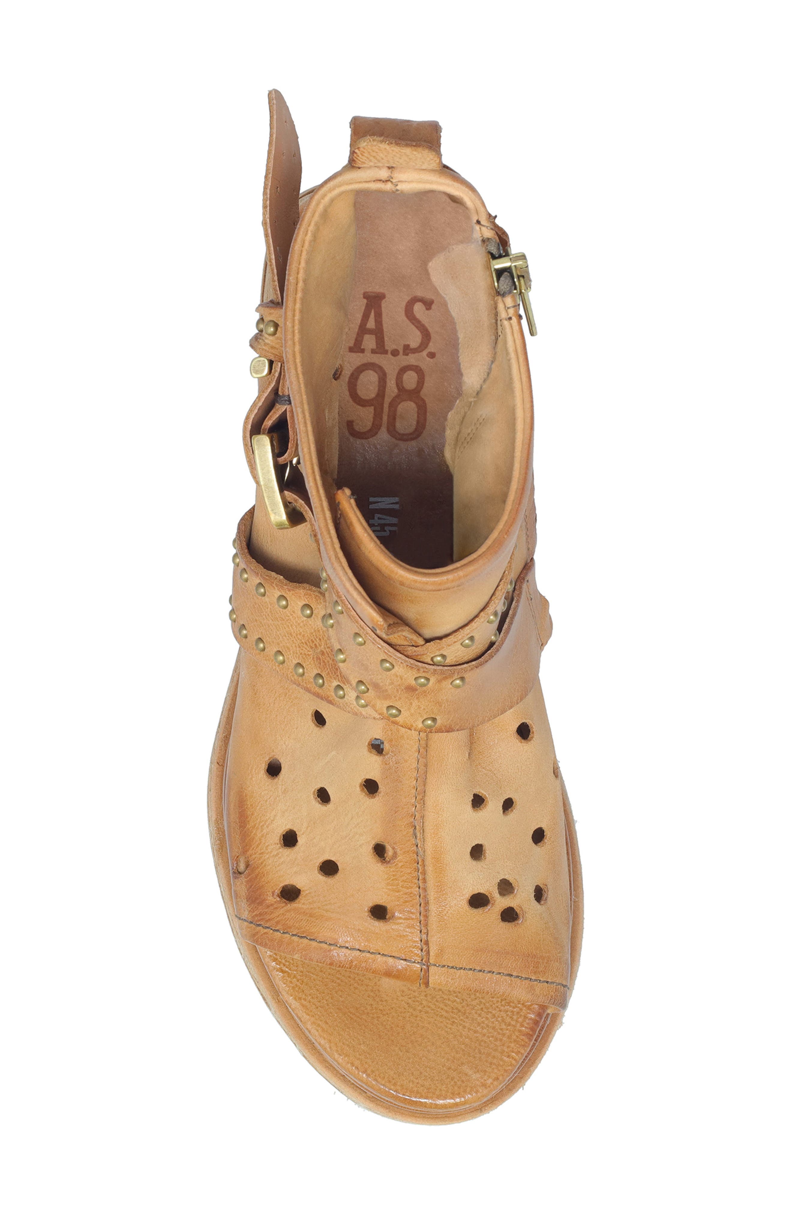 Lorrie Open Toe Bootie, Alternate, color, CAMEL