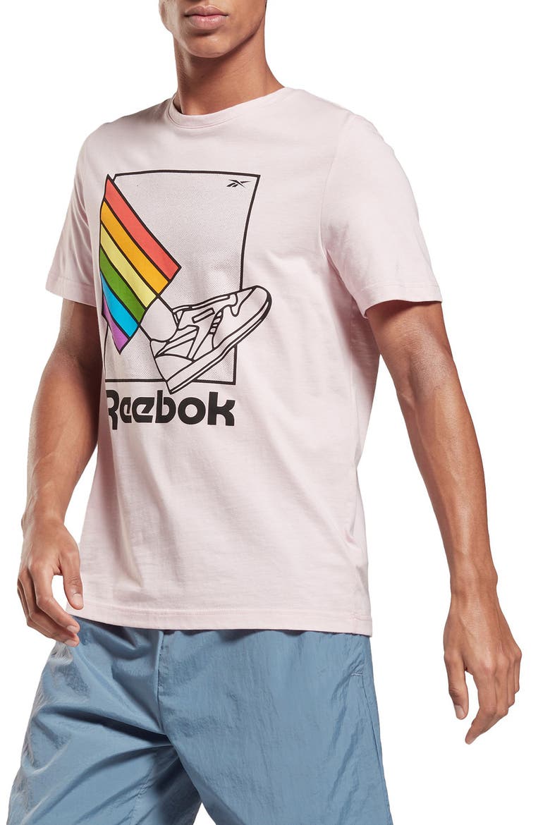 Pride Graphic Tee, Main, color, FROST BERRY