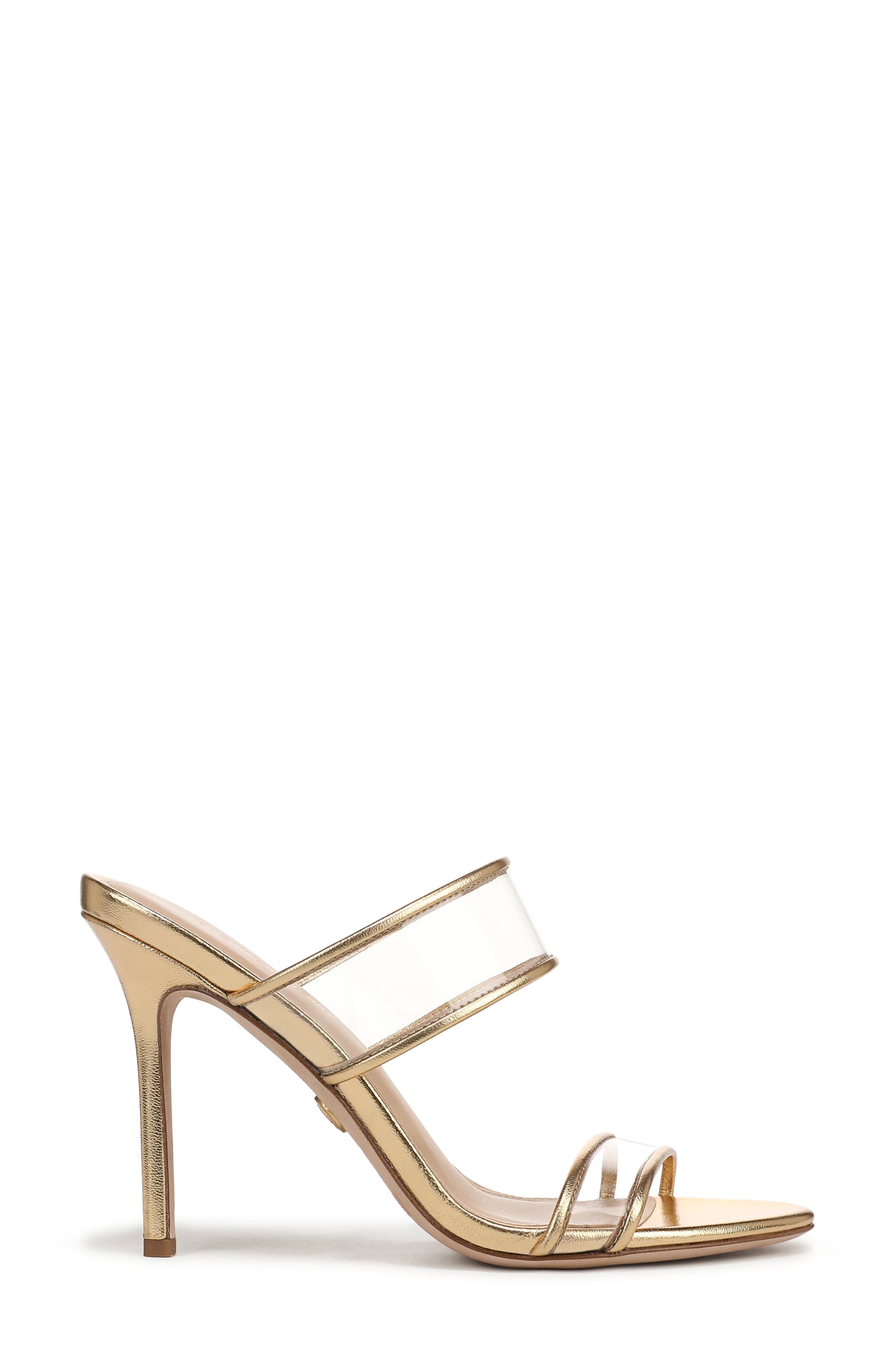 Asha Sandal, Alternate, color, CLEAR/ PALE GOLD