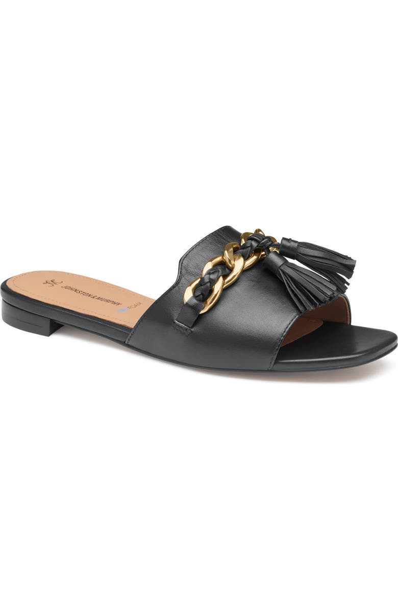Johnston & Murphy Lilly Slide Sandal, Main, color,