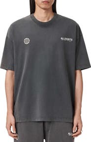 AllSaints Emblem Cotton Graphic T-Shirt