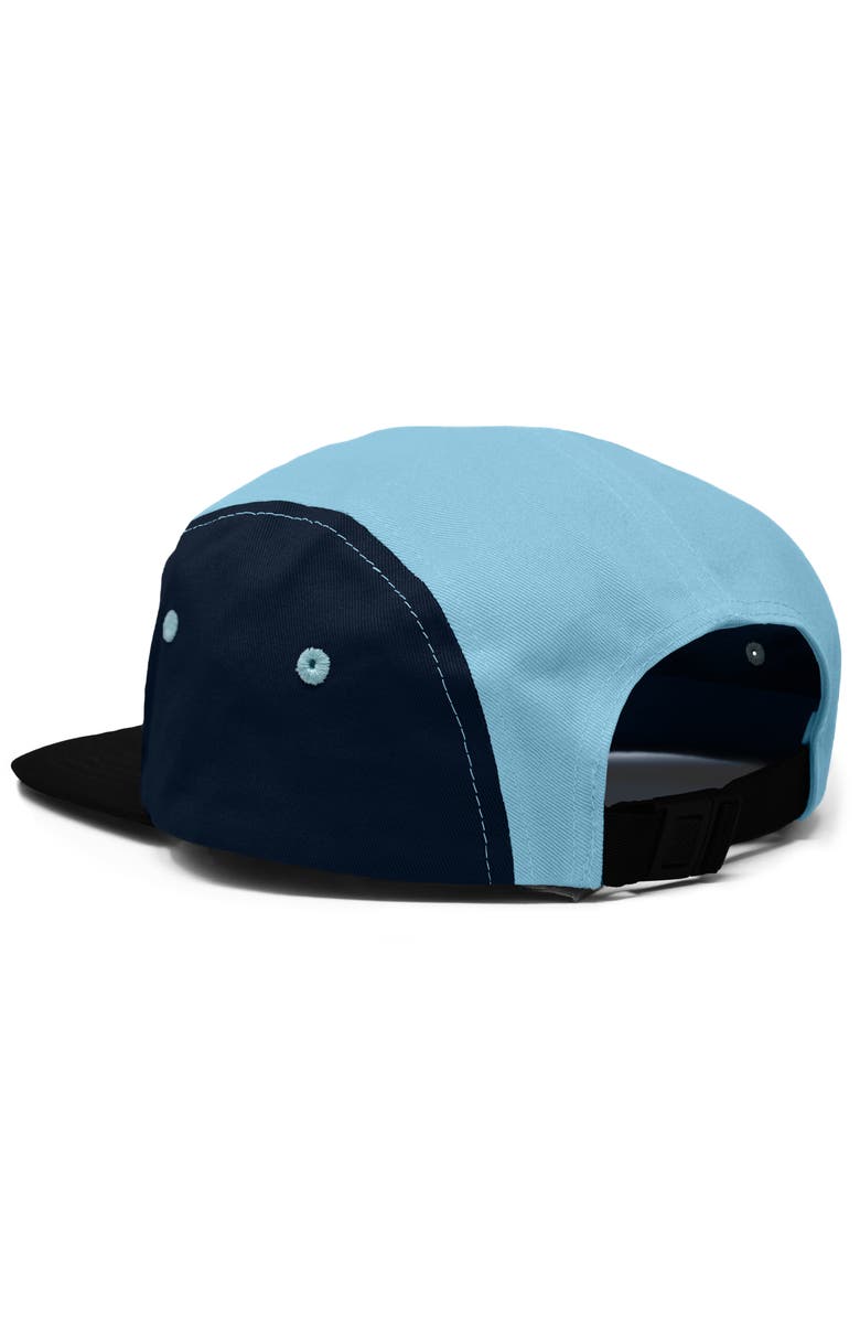 Dalix Mens Ghost 5 Panel Camper Hat, Alternate, color, Light Blue