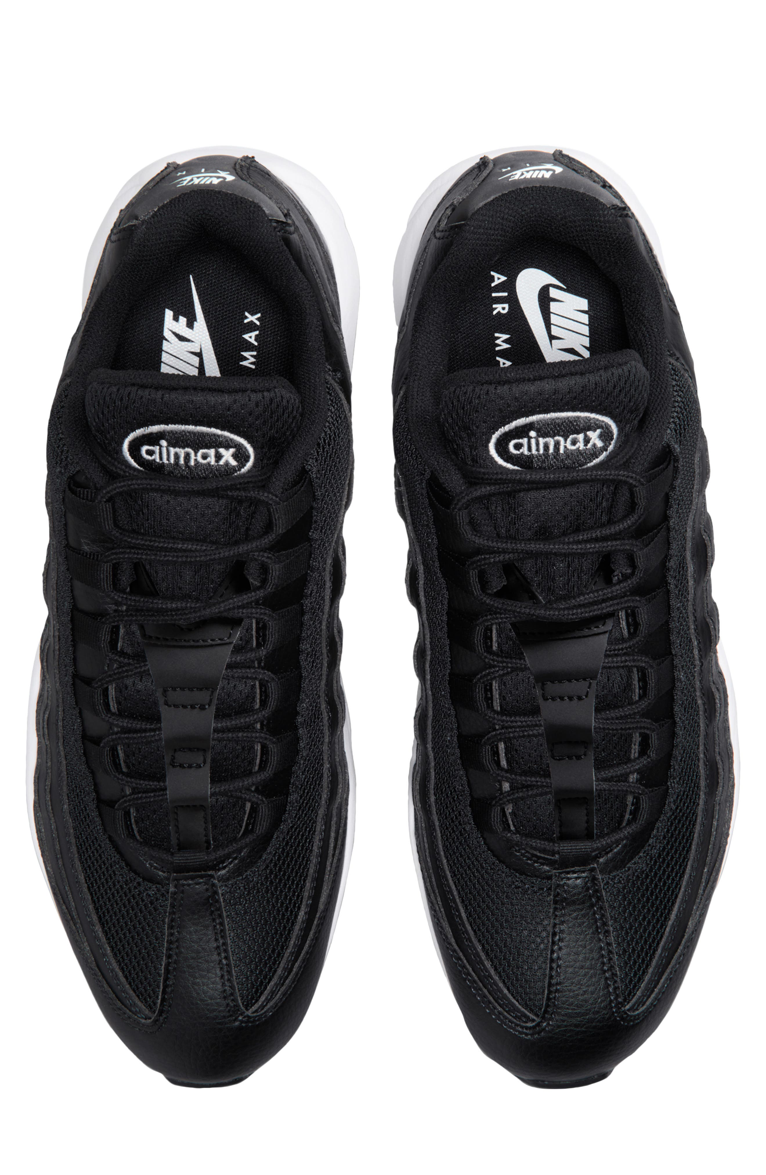 Air Max '95 G Waterproof Golf Shoe, Alternate, color, 002 BLACK/WHITE