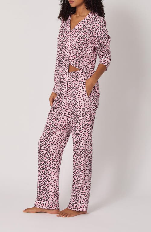 Bedhead Pajamas Print Jersey Pajamas In Pink