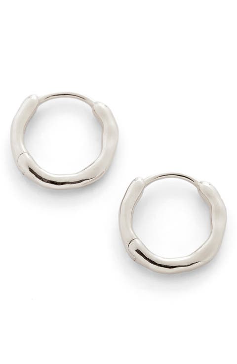 Siren Muse Huggie Hoop Earrings