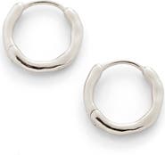 Monica Vinader Siren Muse Huggie Hoop Earrings
