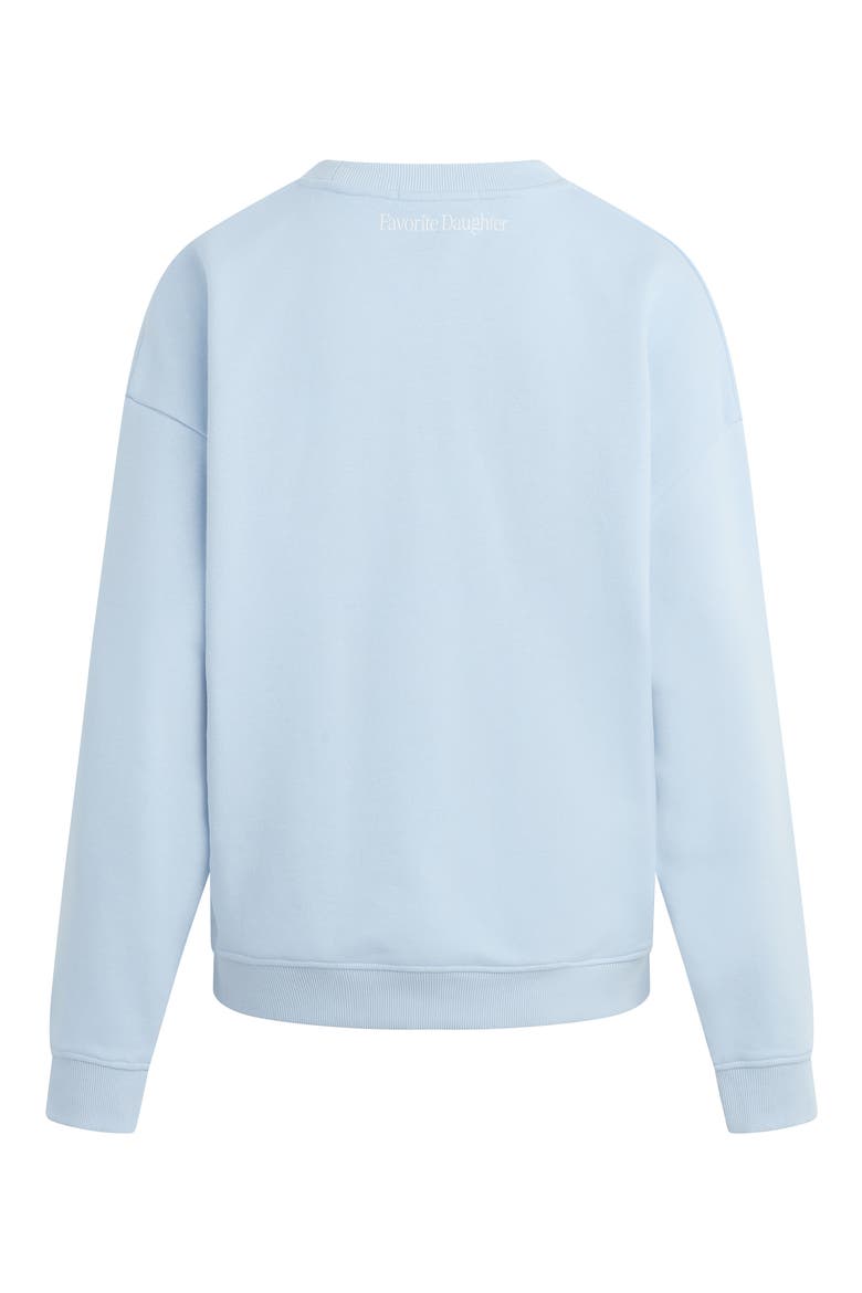 Favorite Maid of Honor Cotton Blend Sweatshirt, Alternate, color, SKY BLUE