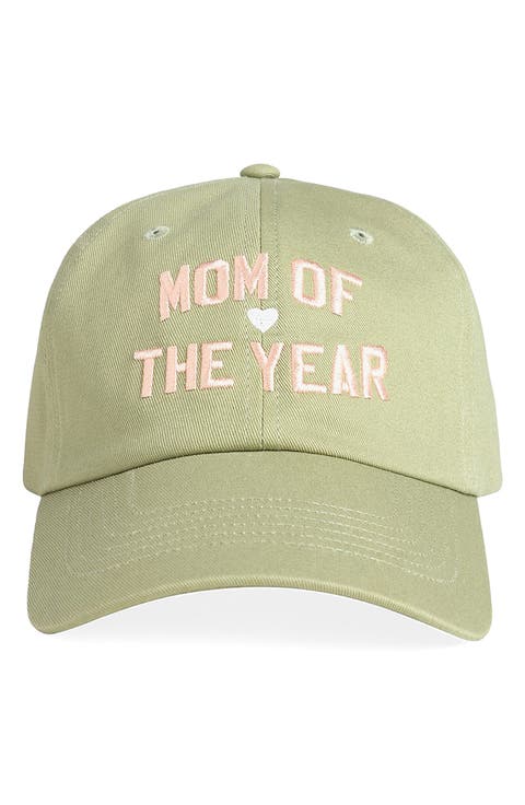 Mom of the Year Cotton Twill Baseball Cap