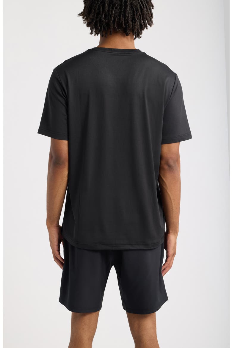 Line Up Performance Graphic T-Shirt, Alternate, color, BLACK