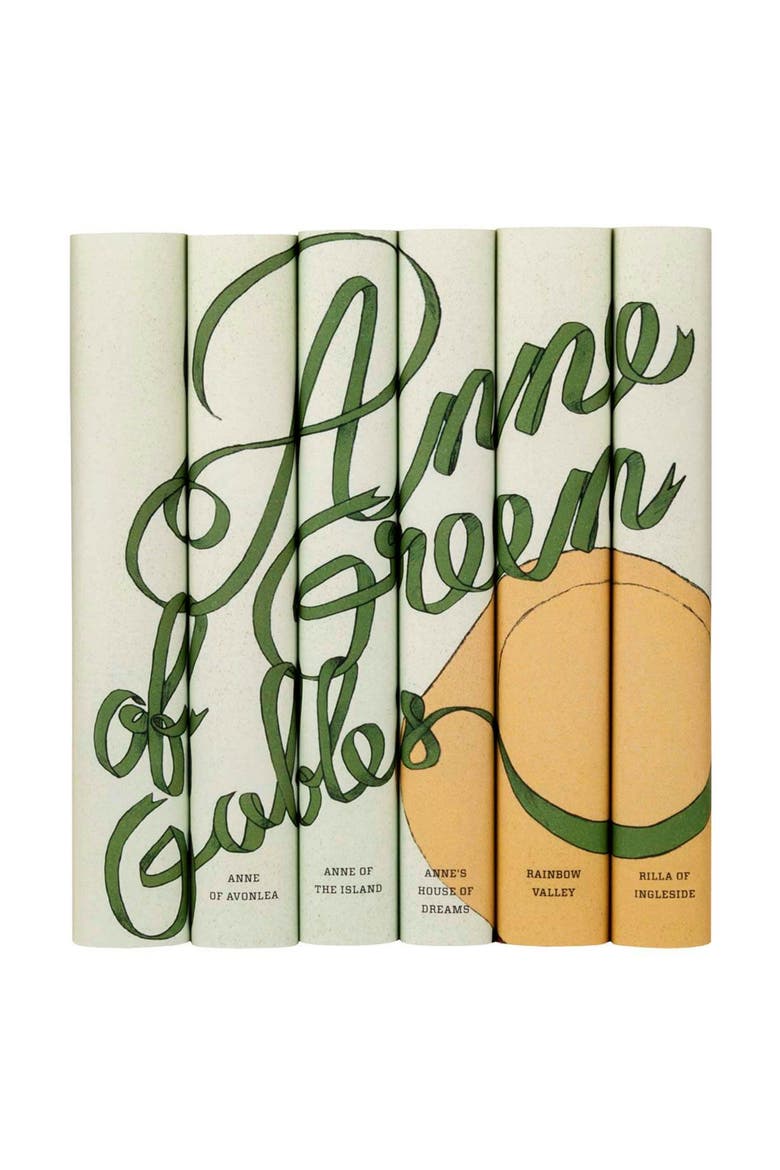 Anne of Green Gables Book Set, Main, color, Green