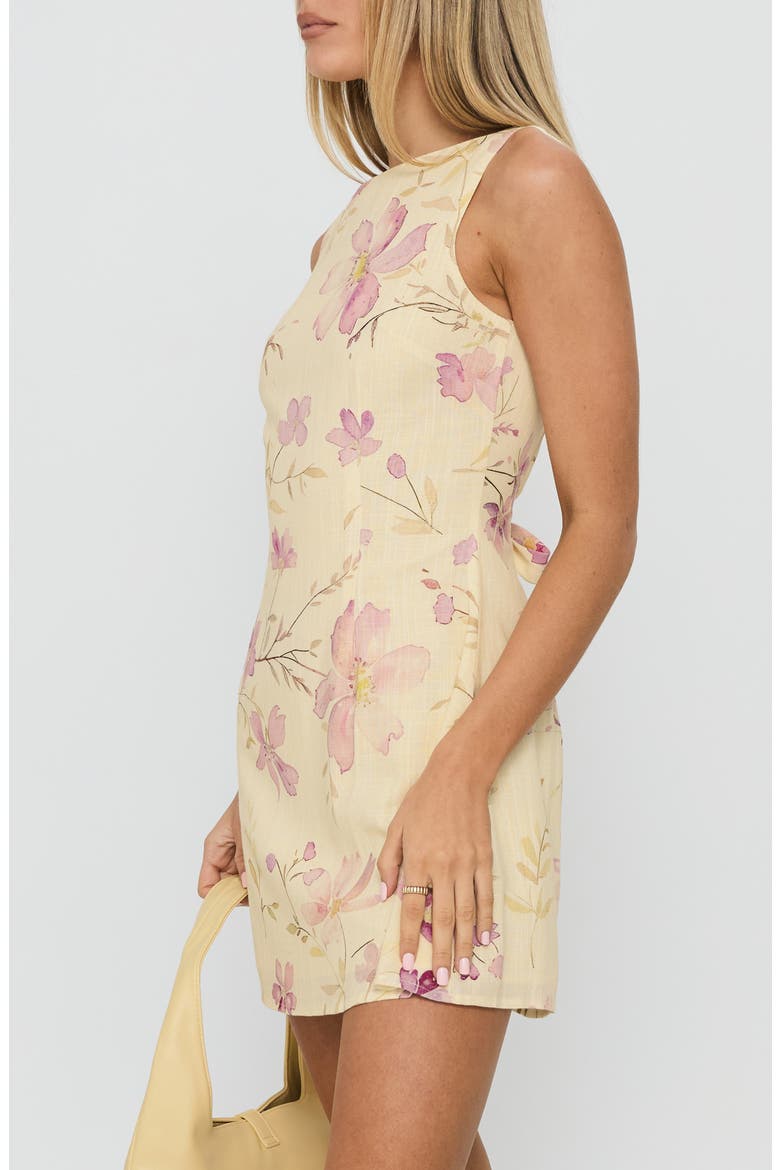 Alfalfa Floral Minidress, Alternate, color, CREAM FLORAL