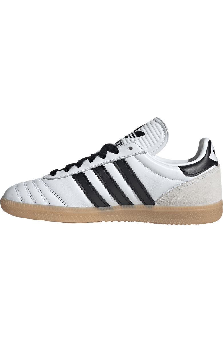 adidas Kids' Samba JP Sneaker, Alternate, color, White/ Black/ Gum