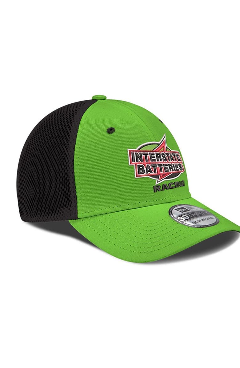 New Era Men's New Era Green Kyle Busch Interstate Batteries NEO 39THIRTY Flex Hat, Alternate, color, 