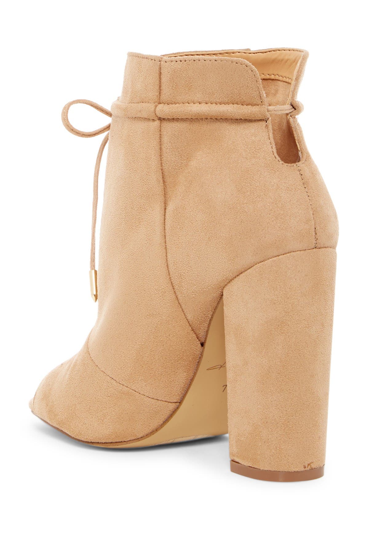 Daya by Zendaya Netty Open Toe Bootie, Alternate, color, 