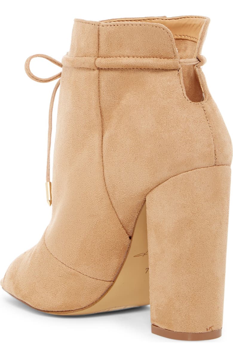 Daya by Zendaya Netty Open Toe Bootie, Alternate, color,