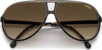 63mm Polarized Aviator Sunglasses