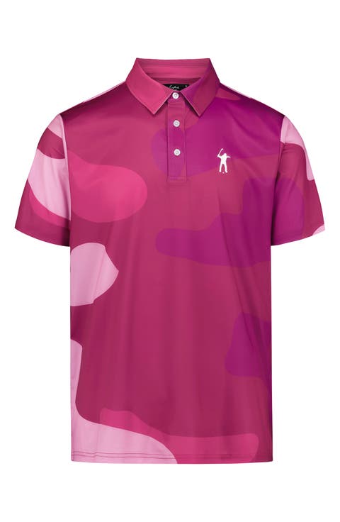 Snap Placket Performance Golf Polo