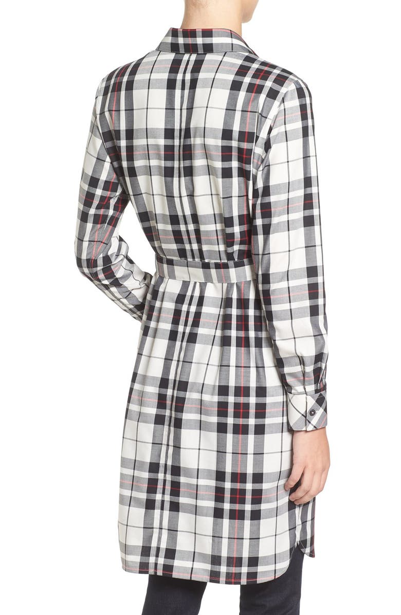 Foxcroft Tartan Wrinkle Free Tunic, Alternate, color, 