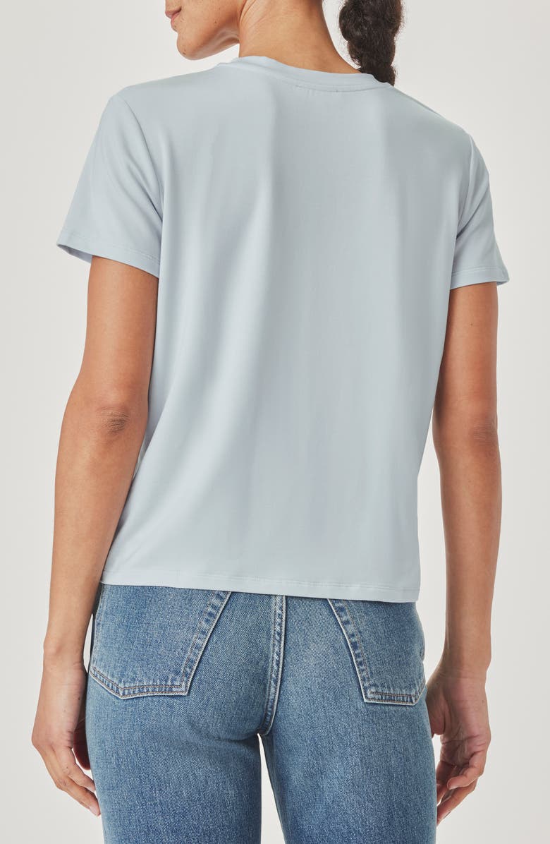 Splendid Tyra Crewneck T-Shirt, Alternate, color, Country Air Blue