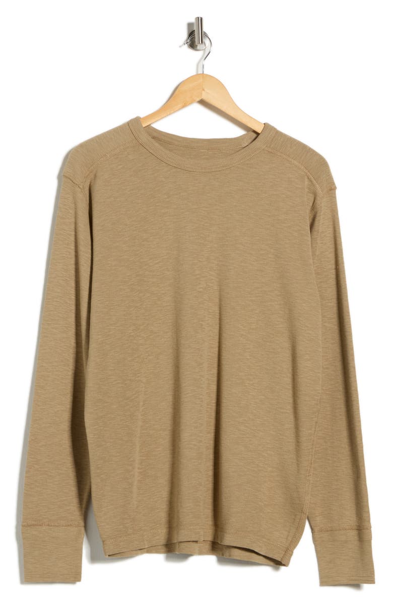 BUCK MASON Sidewinder Rib Crewneck Top, Alternate, color, Chicory