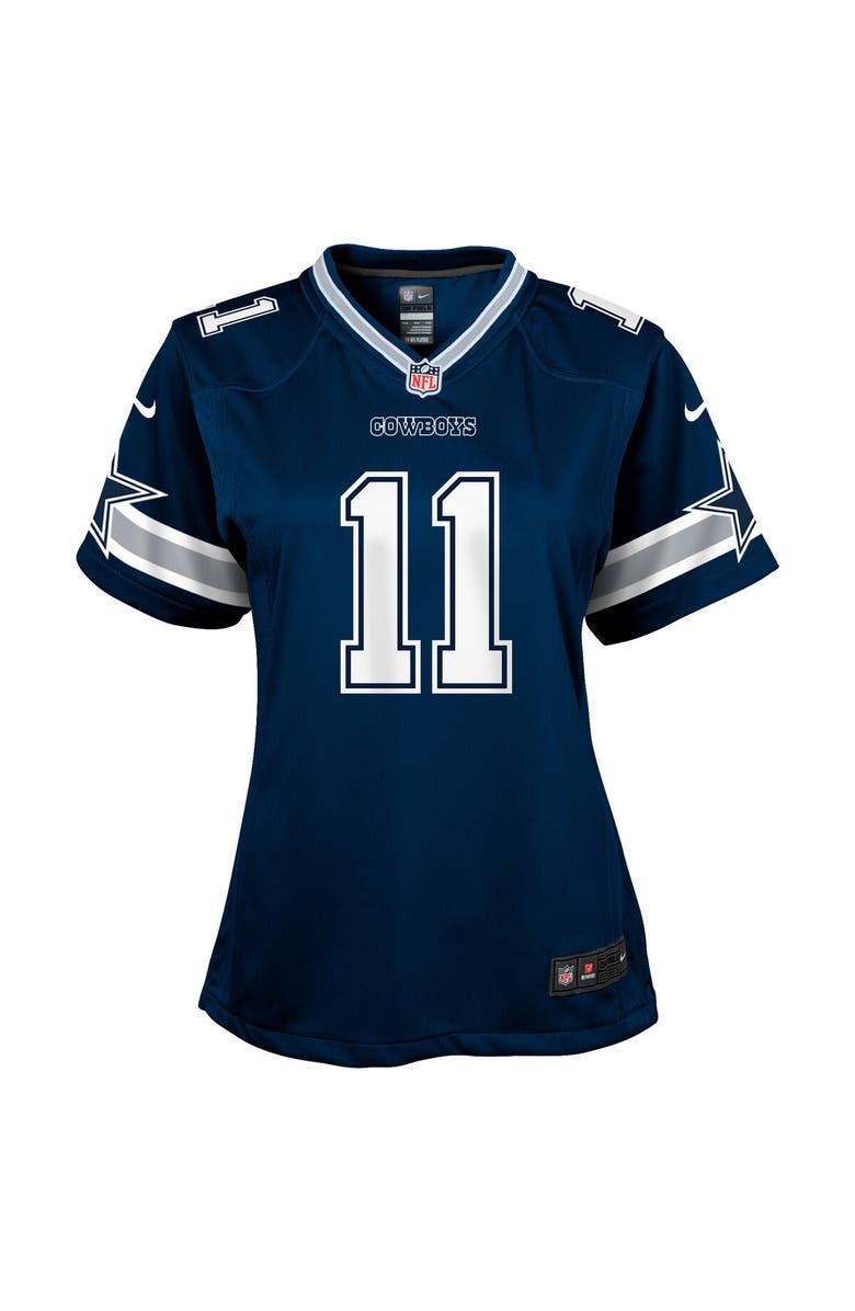 Nike Girls Youth Nike Micah Parsons Navy Dallas Cowboys Game Jersey, Alternate, color, 