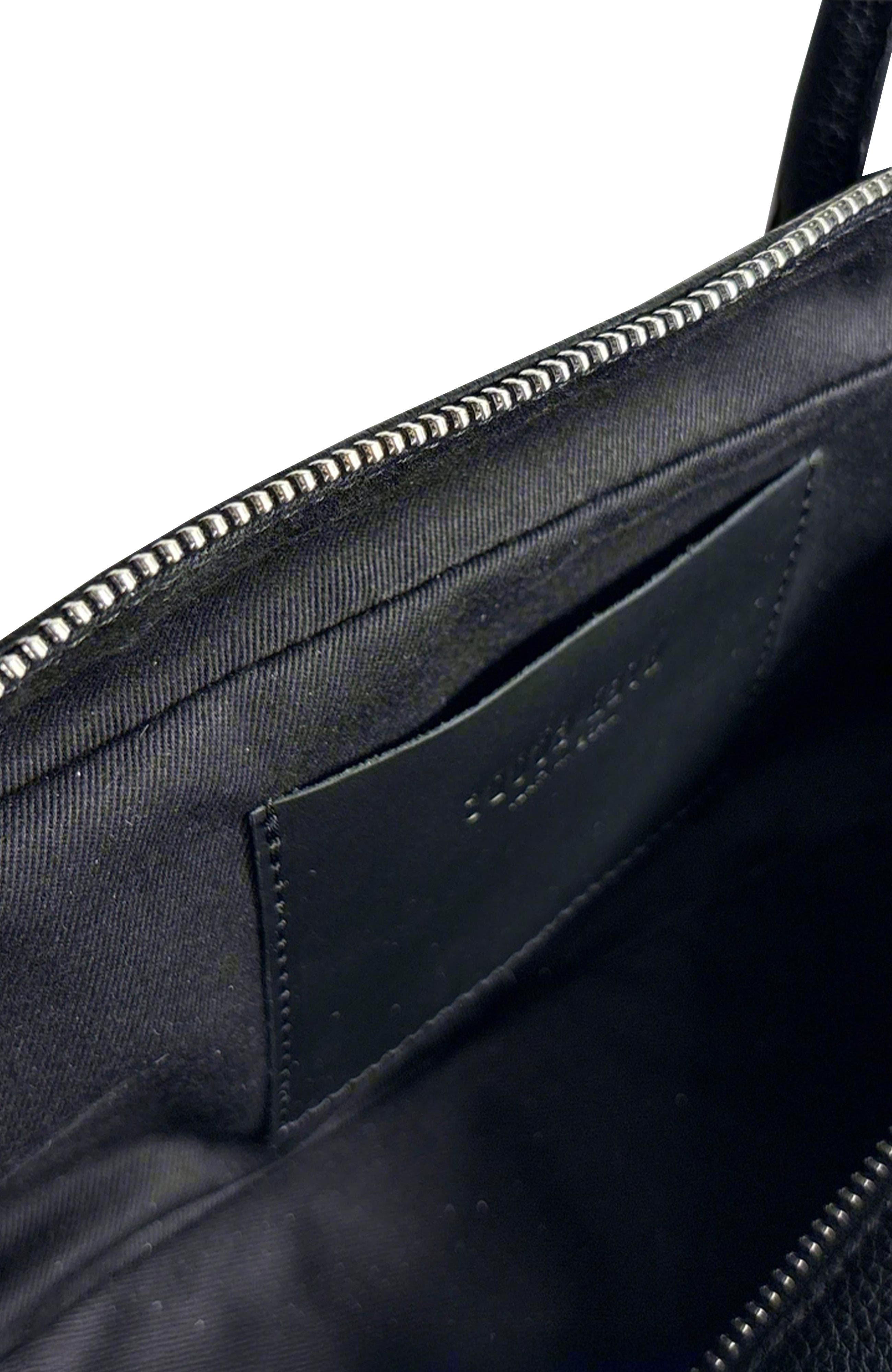 HYER GOODS La Strada Leather East West Bag, Alternate, color, 