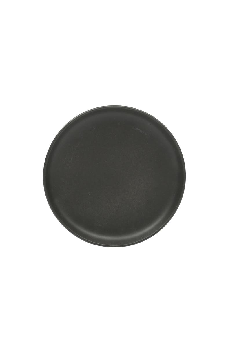 Soho Lounge Pasco 16-Piece Reactive Glaze Stoneware Dinnerware Set, Alternate, color, Black