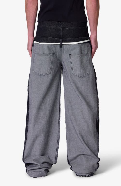 Mnml Inside Out Slip Off Baggy Jeans