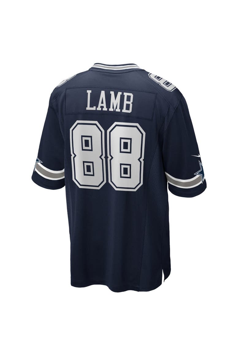 Men's Nike CeeDee Lamb Navy Dallas Cowboys Game Jersey, Alternate, color, Navy