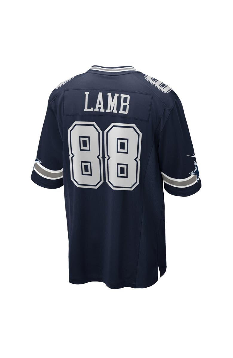Nike Men's Nike CeeDee Lamb Navy Dallas Cowboys Game Jersey, Alternate, color, Navy
