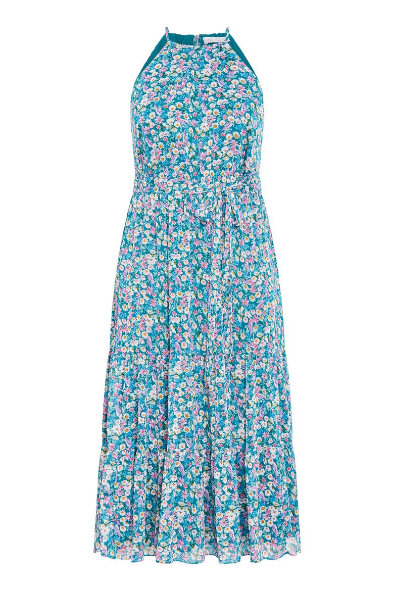 Lidia Maxi Halter Dress, Alternate, color, DITSY SWIRL