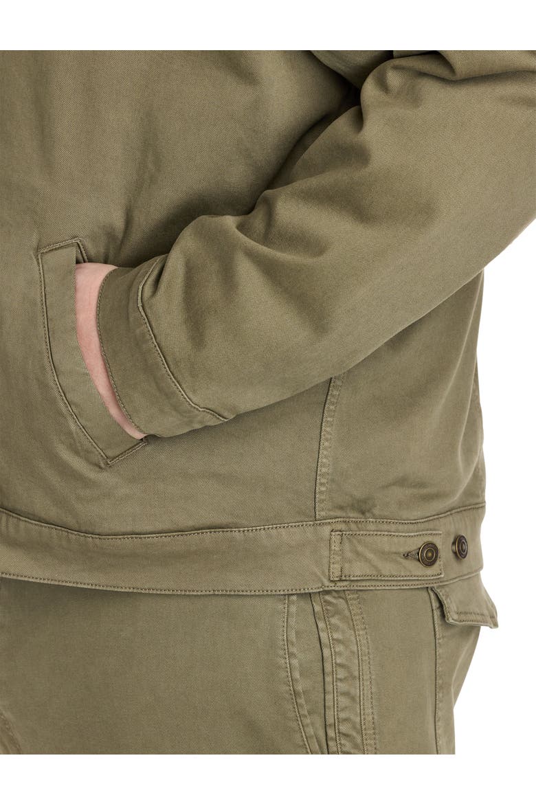 Big & Tall Utility Carpenter Trucker Jacket, Alternate, color, DEEP DEPTHS