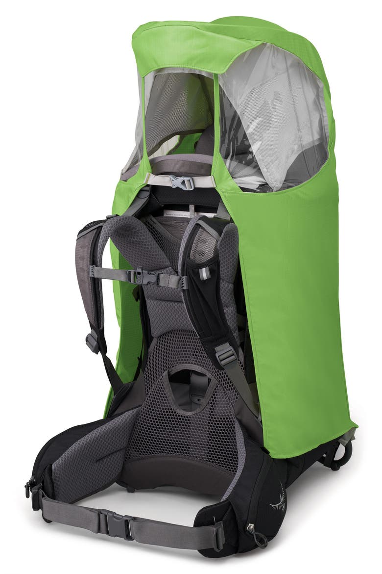 Raincover for Poco Child Carrier, Main, color, LIMON GREEN