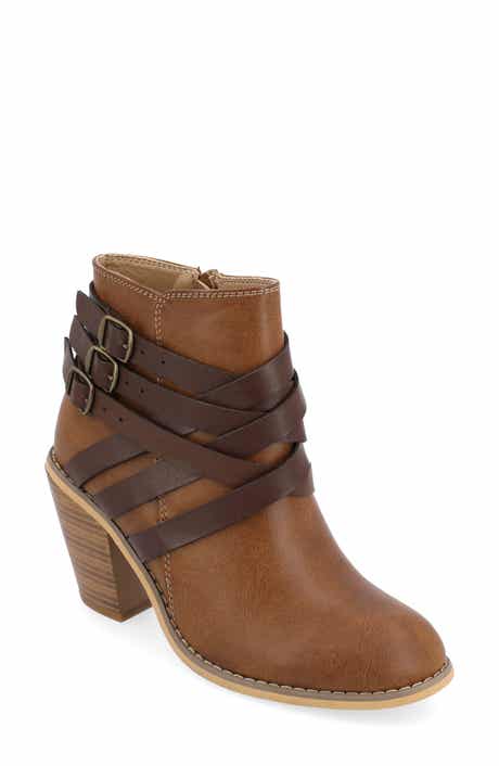 Journee Collection Strappy Ankle Bootie