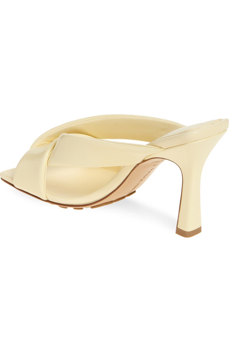 Bottega Veneta Riva Crossover Strap Sandal, Alternate, color, Camomile