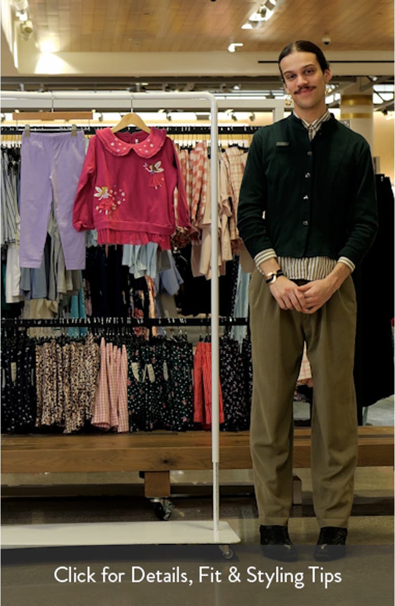 Kids
 Embroidered Fairy Tulle Accent Sweatshirt 
Leggings Set, sales video thumbnail