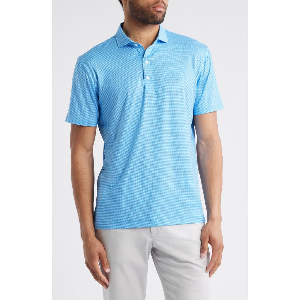 Johnnie-o Marlin Microprint Featherweight Performance Polo