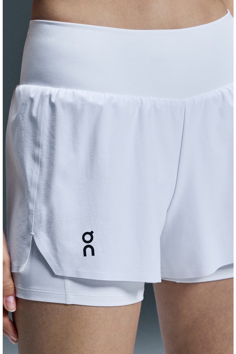 Court 2-in-1 Tennis Shorts, Alternate, color, WHITE