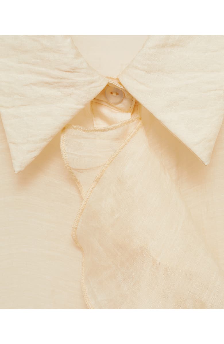 MANGO Flying Camisa Button-Up Top, Alternate, color,