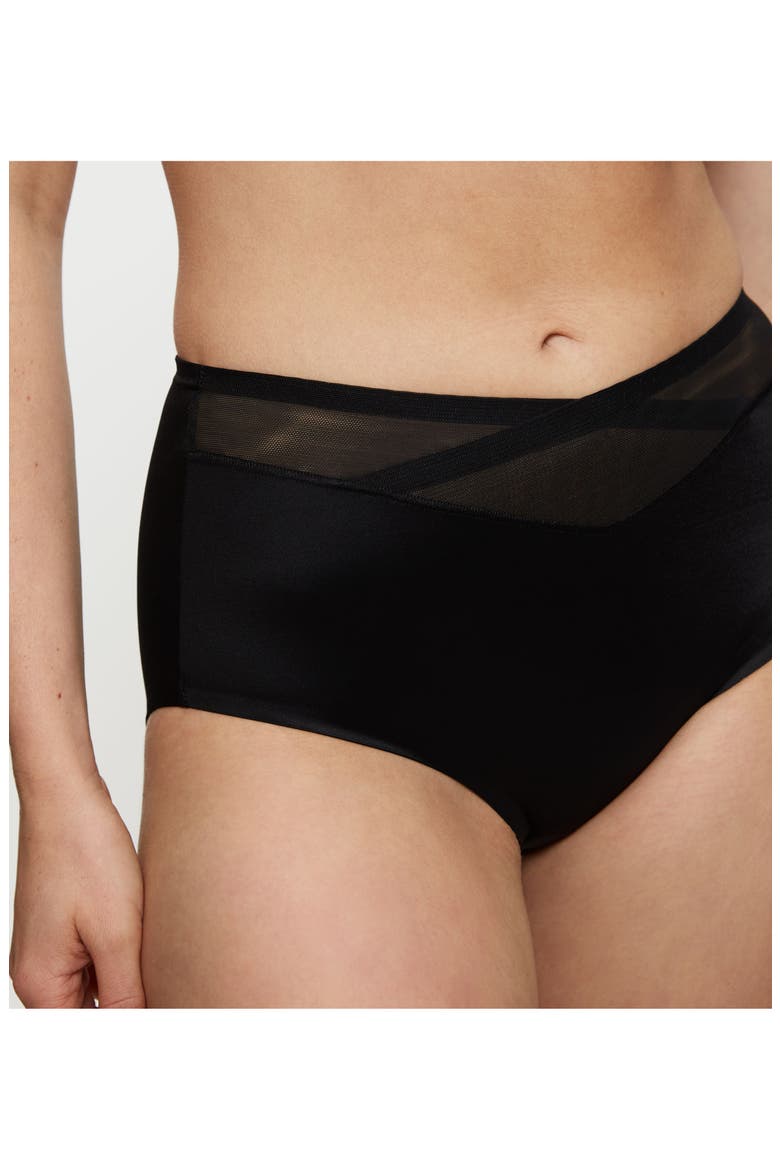 True Shape Sensation Shaping Briefs, Alternate, color, Black