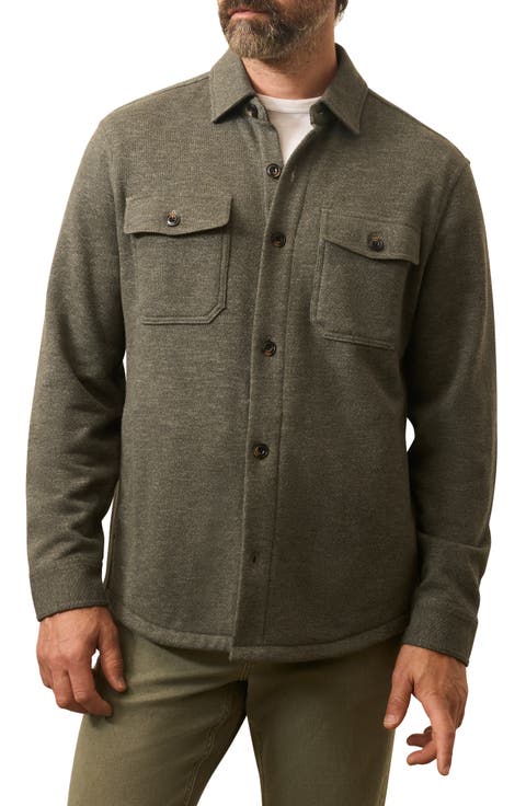 Inlet Knit Shirt Jacket