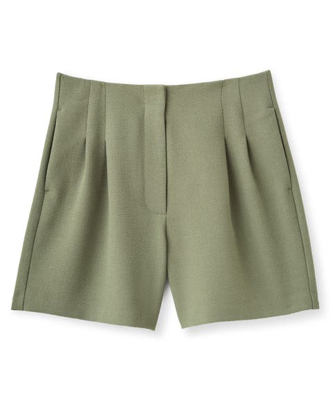 Frankie Pebbled Crepe Short