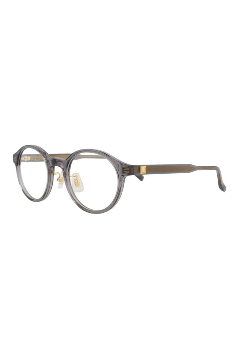 50mm Round Optical Glasses, Alternate, color, GREY GREY TRANSPARENT