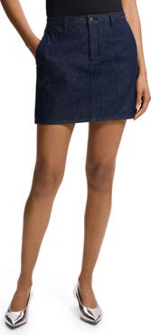 Theory Denim Miniskirt
