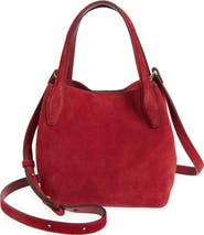 Madewell The Mini Suede Shopper Tote