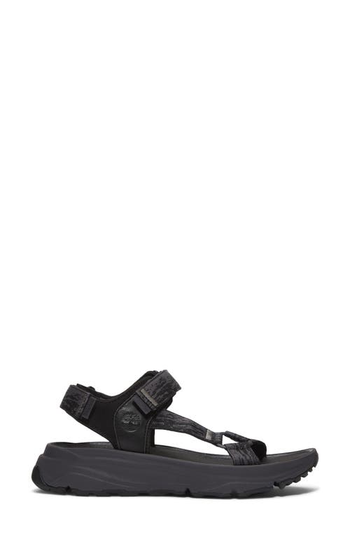 Timberland Sandal Backstrap Motion Dune In Black